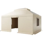 Uimoso Winter Cover For 12 X 16 Ft Double Roof Gazebos With Mesh Windows. Fixed Price $130.99.