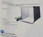 Limostudio (AGG2258) 25" Cube Box, Led Lighting, Tabletop Photography Tent Kit. Fixed Price $64.95.