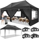 10X20 Heavy Duty Pop Up Canopy Commercial Tent Waterproof Car Gazebo Outdoorus. Fixed Price $146.99.