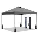 10X10 Pop Up Canopy Tent, Easy Set Outdoor Silver Coated Beach Gazebos, Ca.... Fixed Price $146.74.