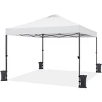 Yaheetech 10X10 Pop Up Canopy Tent Commercial 150D Silver Coated Fabric Outdoor. Fixed Price $124.97.