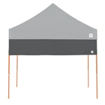 E-z Up Recreational Half Wall, Fits Straight Leg X Canopy, 10', Gray. Fixed Price $56.81.