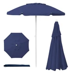 5.5 Ft Portable Beach Umbrella, Lightweight Uv Protection Sunshade With Tilt. Fixed Price $53.04.
