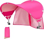 Upf 50+ Foldable Sun Shade Attachment, Xl Universal Chair Canopy Umbrella. Fixed Price $55.98.