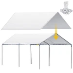 12 X 20 Ft Heavy Duty Carport Canopy Waterproof Garage Shelter Tarp Tent .... Fixed Price $82.27.