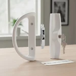 Sliding Door Handle Set With Mortise Lock Perfect For Home Security. Fixed Price $75.54.