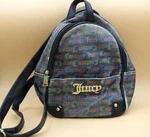Juicy Couture Gold Logo Backpack Bag 11 Tall 9 Wide. Fixed Price $19.60.