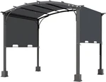 85'' X 208'' Waterproof Pergola Replacement Cover - Grey Sunshade Canopy. Fixed Price $83.99.