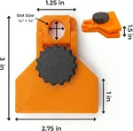 Wide Mouth Tarp Clips Heavy Duty 6 Pack, Clamps With Adjustable Screw. Fixed Price $10.86.
