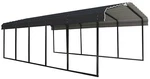 Arrow Storage Products Carport, 12 Ft. X 24 7 Charcoal. Fixed Price $1799.99.