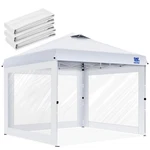Fanpat 3PCS Clear Canopy Sidewalls For 10X10 Pop Up Tent, Transparent Window .... Fixed Price $81.01.