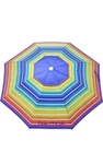 Nautica 7FT Rainbow Stripe Beach Umbrella - Upf 50 New. Fixed Price $37.99.