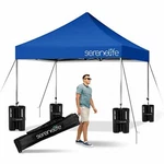 Serenelife SLGZ10BU Pop Canopy Tent 10X10 - Commercial Instant Shelter. Fixed Price $330.49.
