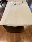 Pottery Barn 9 Round Market Umbrella Replacement Canopy Blue. Fixed Price $59.99.