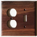 Solid Black Walnut Light Switch Plates/covers Any Size +custom. Fixed Price $29.50.