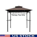 Replacement Canopy Top Grill Bbq Gazebo Vented Roof Uv Protected Water Repellent. Fixed Price $60.11.