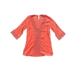 Blanca Coral Crochet Neck 3/4 Sleeve Tunic Cover Up Women's. Fixed Price $20.00.