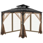 Gazebo Universal Replacement Mosquito Netting, 10'X12' Outdoor.... Fixed Price $98.29.