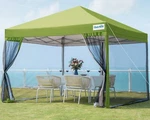 Quictent Ez Pop Up Canopy 10'X10' Outdoor Wedding Party Folding Gazebo. Fixed Price $129.99.