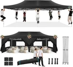 Cobizi 13X26 Heavy Duty Pop Up Canopy W/ Sidewalls Outdoor Wedding Garden Tent. Fixed Price $629.99.