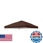 Ozark Trail 10X10 Instant Pop Up Canopy Tent Replacement Cover Brown. Fixed Price $83.18.