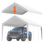 Vevor Carport Replacement Canopy Cover 10 X 20 Ft, Garage Top Tent Shelter Tarp. Fixed Price $73.68.