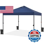 Yaheetech 10X10 Pop Up Canopy Tent Commercial Outdoor 150D Silver Coated Fabric. Fixed Price $194.18.