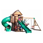Backyard Discovery Cedar Wood Swing Set With Slides. Fixed Price $1672.50.