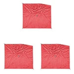 Clam Quick-set Wind & Sun Panels 3-PACK Red Accessory For Escape Sport. Fixed Price $62.69.
