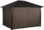 Sojag Genova 10 X Brown Outdoor Canopy Sidewalls (1 Pack). Fixed Price $140.00.