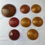 Vtg 1940S 50S Kopp Arrow Glass Tail Light Marker Lens Lot Rat Rod Chevy Ford. Fixed Price $99.00.