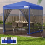 8X8FT Pop Up Gazebo Canopy Tent W/ Mosquito Netting Outdoor Patio Garden Party. Fixed Price $99.97.