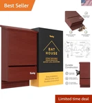 Eco-friendly Cedar Bat Box Pre-assembled Outdoor Shelter For Conservation. Fixed Price $53.89.