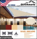 Waterproof Sun Shade Sail Patio Pool Top Cover Canopy 420D Uv Outdoor Awnings. Fixed Price $21.99.