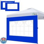 Acepic 2PCS Instant Tent Sidewalls For 10X10 Pop-up Canopy, Garden Gaz. Fixed Price $59.97.