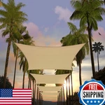 Amgo X Beige Rectangle Sun Shade Sail Canopy Awning UPF50 AGTAPR1220 95. Fixed Price $87.48.