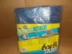 Polytuf Super Blue Tarp 6 X 8 Model U- New. Free Shipping. Fixed Price $15.75.