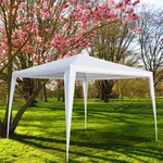 3X3M Waterproof Gazebo Tent Canopy With Spiral Tubes White For Wedding, Camping. Fixed Price $58.99.