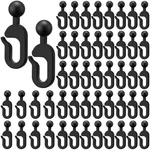 Colingmill 50 Pack Plastic Hooks For Gazebo Curtains And Mosquito Netting Bla.... Fixed Price $15.53.