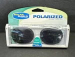 Solar Shield Polarized Clip On Sunglasses 50 Oval Blocks 100% Uva/uvb Gray Lens. Fixed Price $12.00.