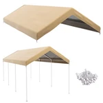 20' X 10' Carport Top For 84C-207WT 84C-386V00WT, Beige. Fixed Price $69.99.