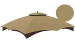 10 X 12 Ft Beige Replacement Canopy Top Cover For Lowes Allen Roth Gazebo Tent. Fixed Price $94.89.