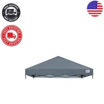Effortless 10X10 Dark Gray Pop Up Canopy Replacement Top - Includes Wind Guide. Fixed Price $89.99.