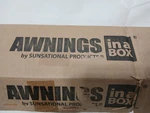 Sunsational Products Traditional 4' Awning Box Black Tuxedo W/hardware New. Fixed Price $80.74.
