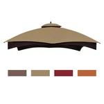 Eurmax 10X12 Khaki Replacement Canopy Top For Allen Roth Gazebo. Fixed Price $154.99.