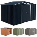 Outsunny Steel Outdoor Utility Storage Tool Shed Kit Backyard. Fixed Price $284.99.