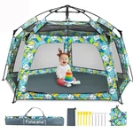Baby Beach Pop Up Tent Sun Shade With Mosquito Net Uv Protection Shelters. Fixed Price $64.98.
