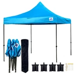 10'X10' Pop Up Canopy Tent Ez Instant Shelter Wheel & Sand Bags - Model. Fixed Price $119.99.