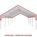 Carport Canopy Cover 18 Ft X 27 White Drawstring Only. Fixed Price $159.99.