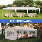10X30 Ft Canopy Outdoor Wedding Party Tent Gazebo Pavilion With 5 Walls White. Fixed Price $87.99.
